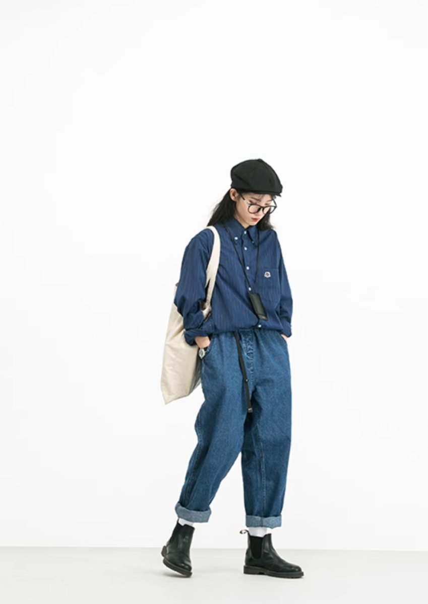 Belt Easy denim Pants N52 - NNine