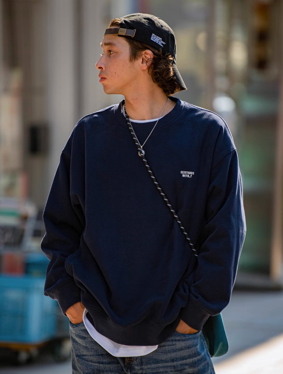 【遠赤外線効果】Brushed fleece sweatshirt N2379 - NNine