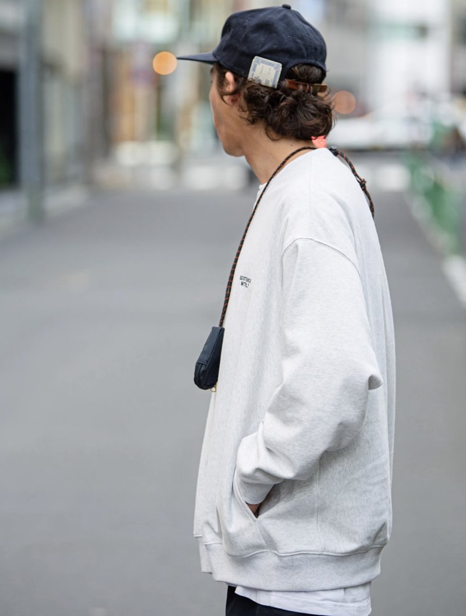 【遠赤外線効果】Brushed fleece sweatshirt N2379 - NNine