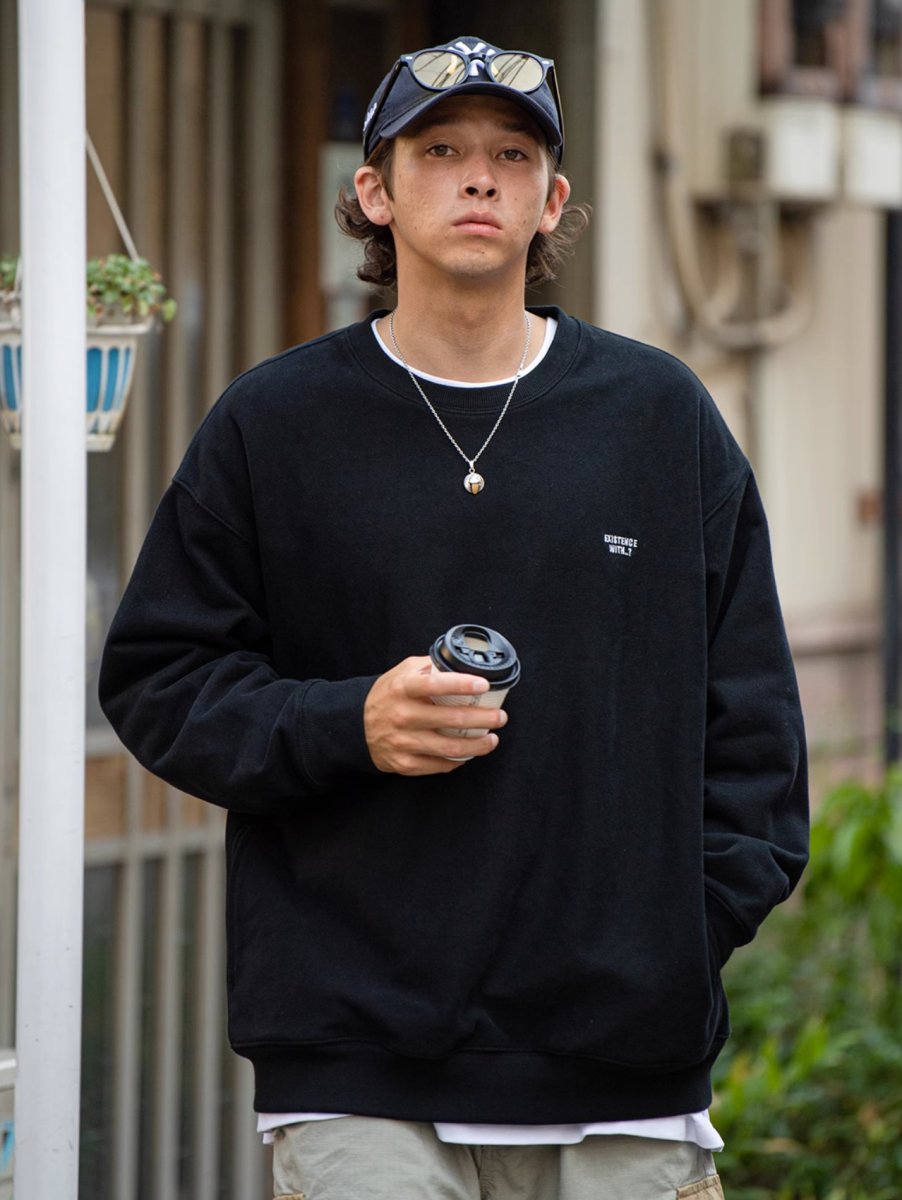 【遠赤外線効果】Brushed fleece sweatshirt N2379 - NNine