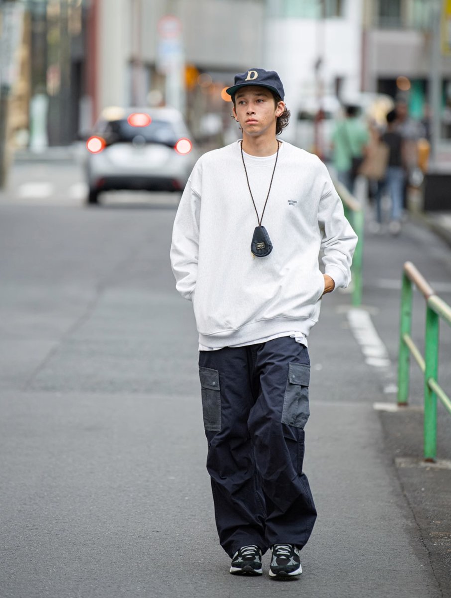 【遠赤外線効果】Brushed fleece sweatshirt N2379 - NNine
