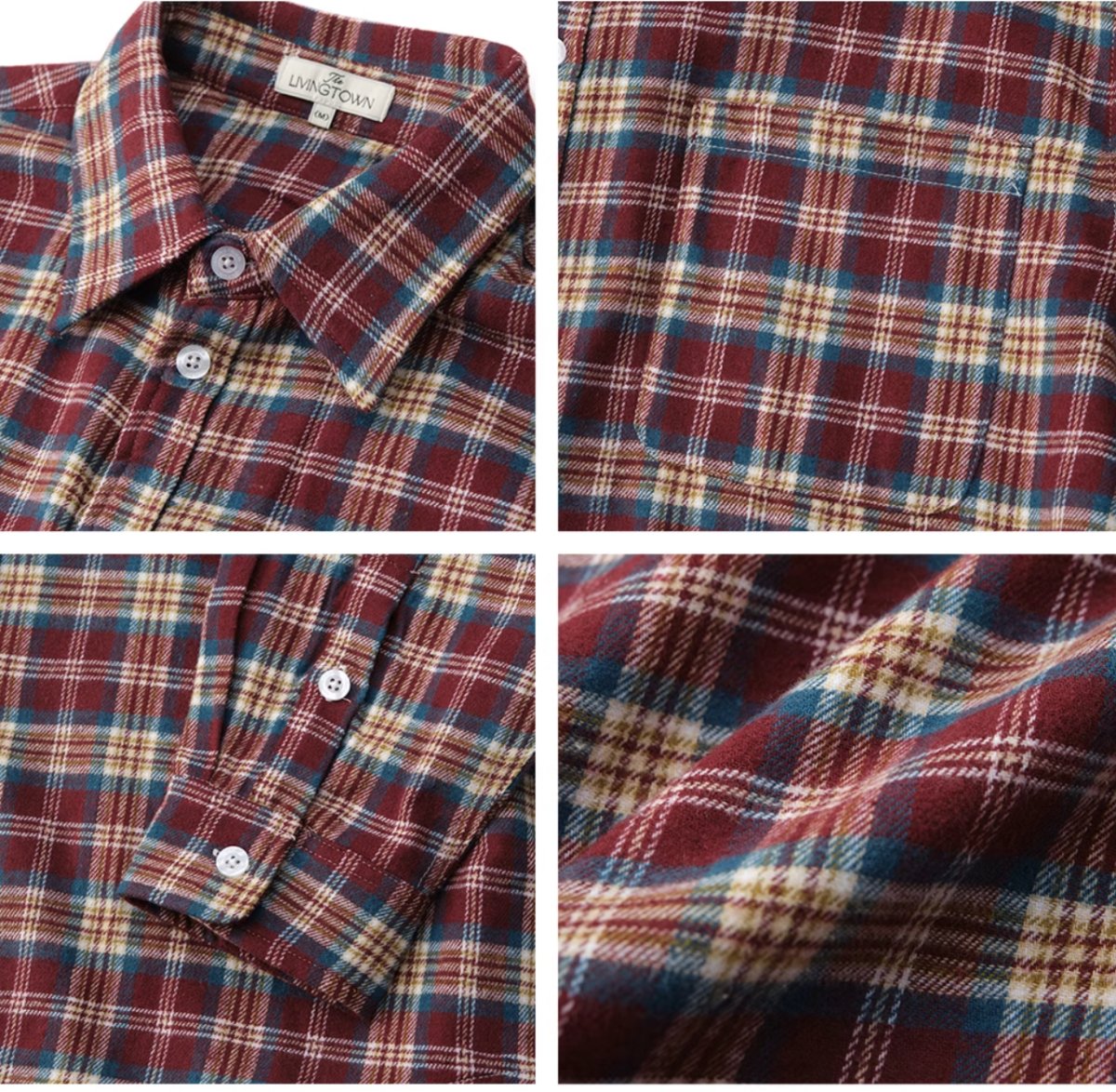 Classic contrast check shirt N71 - NNine