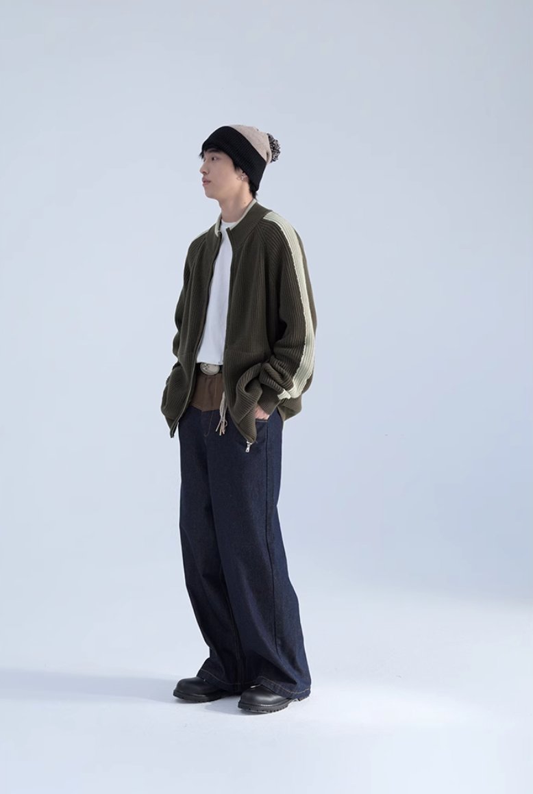 Color block knit jacket N41 - NNine