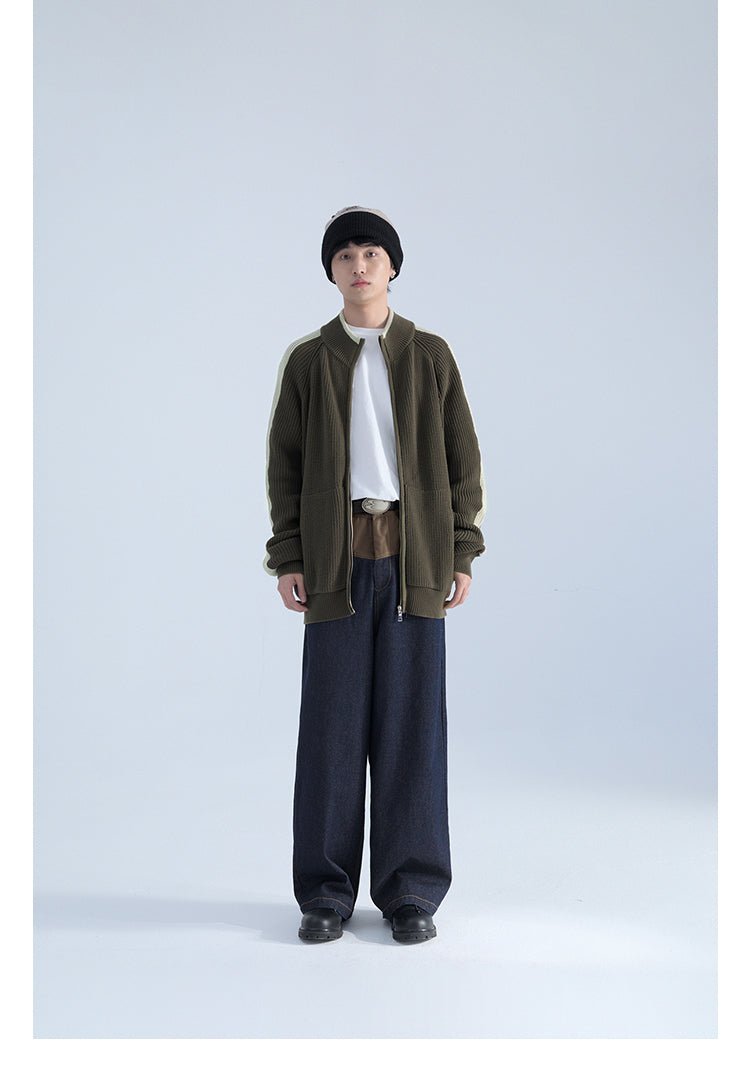 Color block knit jacket N41 - NNine