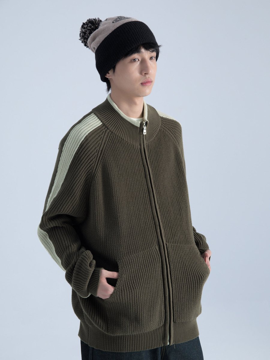 Color block knit jacket N41 - NNine