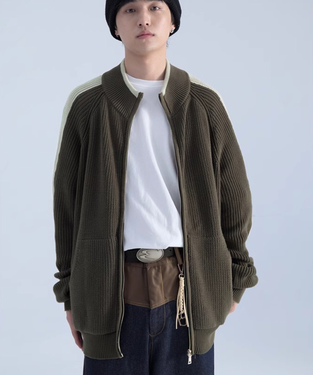Color block knit jacket N41 - NNine