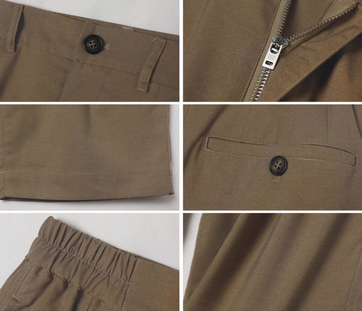 Double pleated drape pants N2782 - NNine