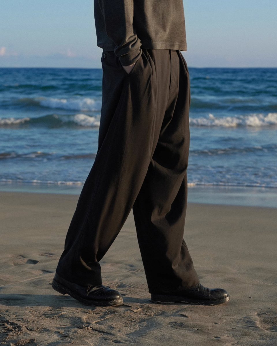 Double pleated drape pants N2782 - NNine