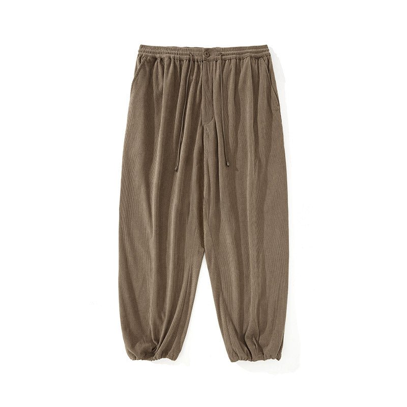 Drawstring corduroy pants N1014 - NNine