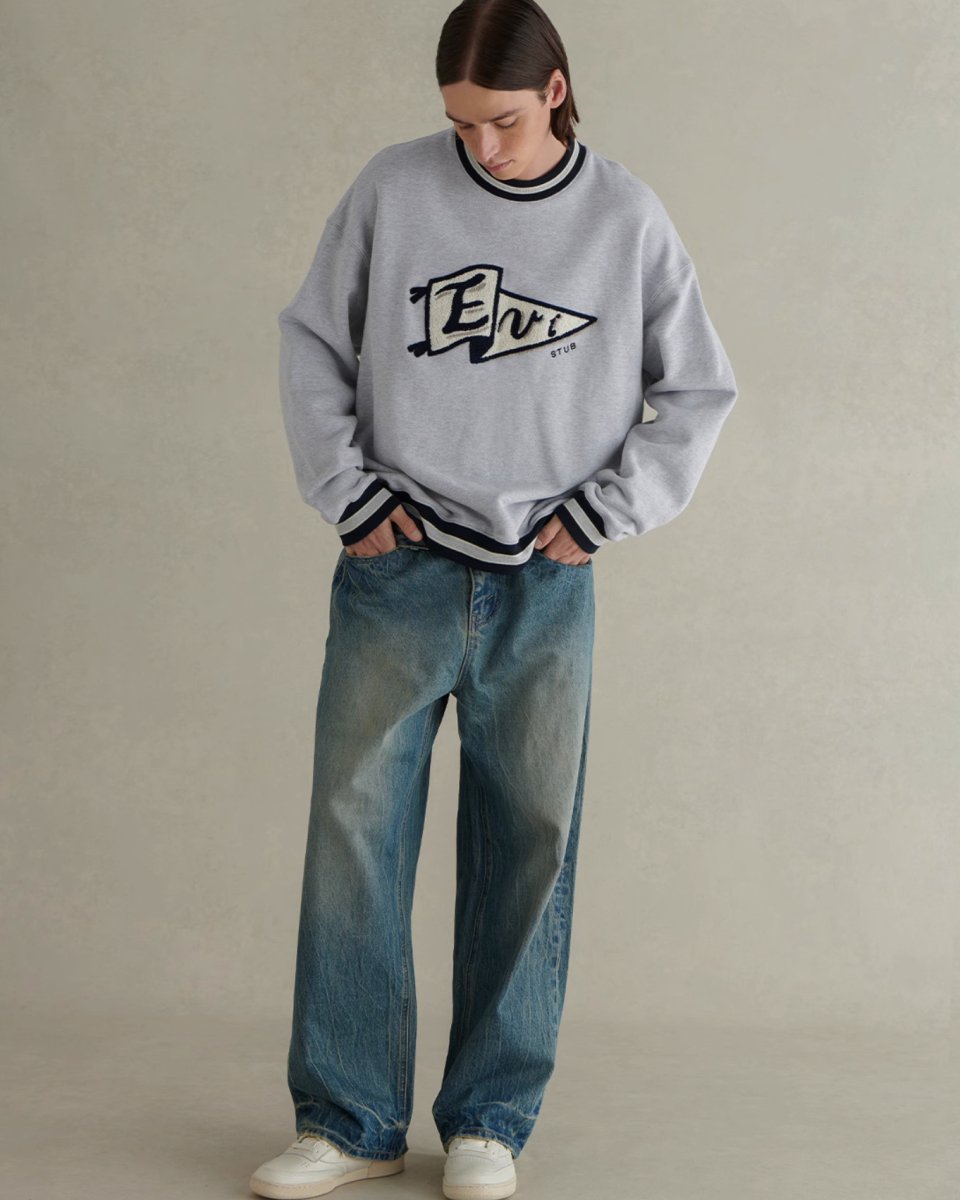 Flag towel sweatshirt N2501 - NNine