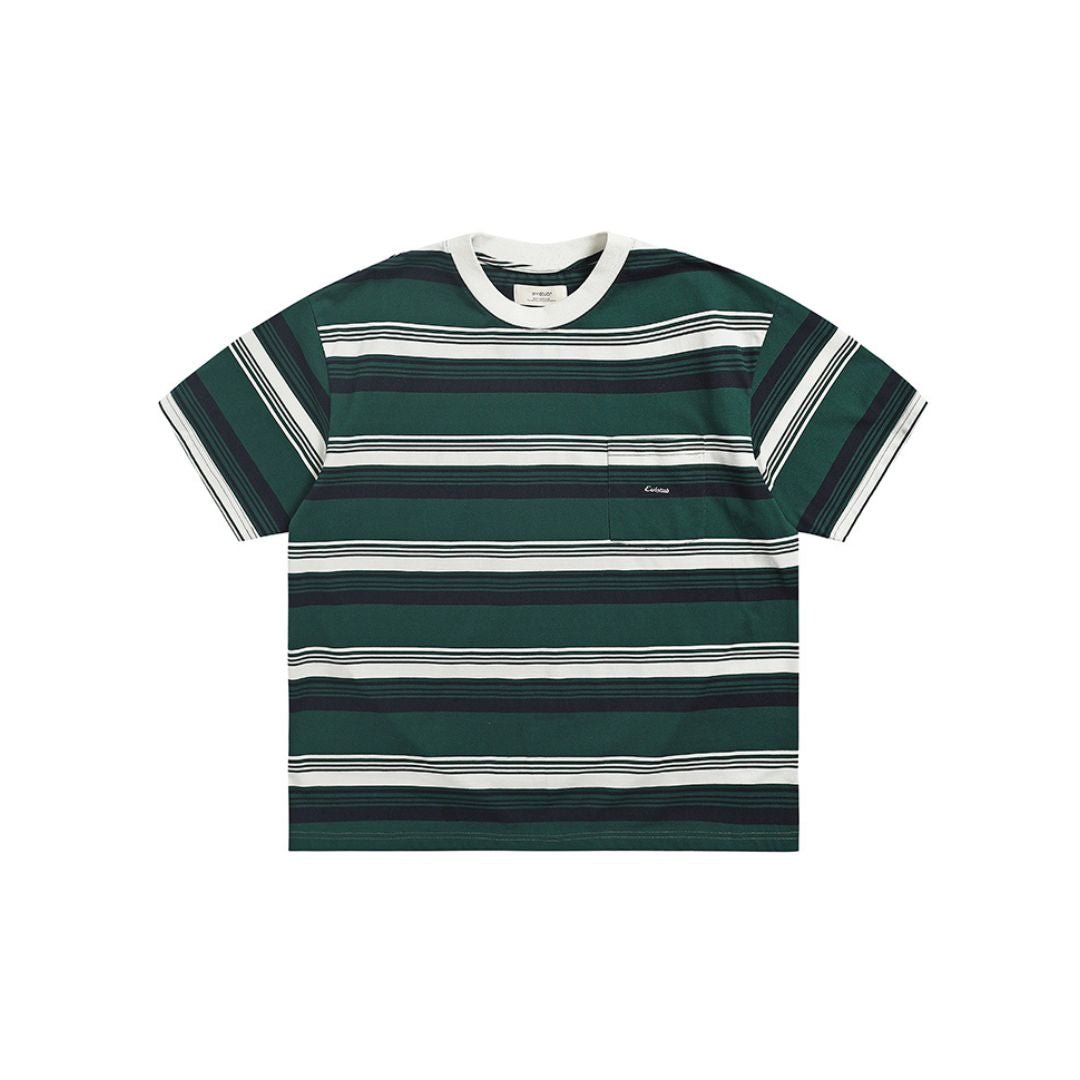 Green random border T-shirt N1994 – NNine