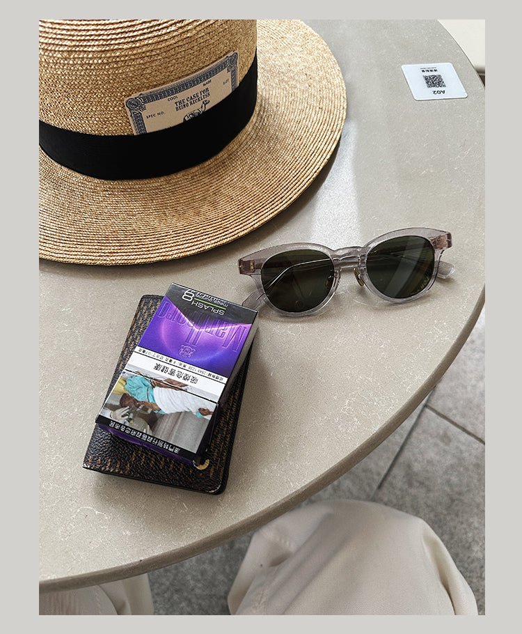 Handmade UV cut sunglasses N2218 - NNine