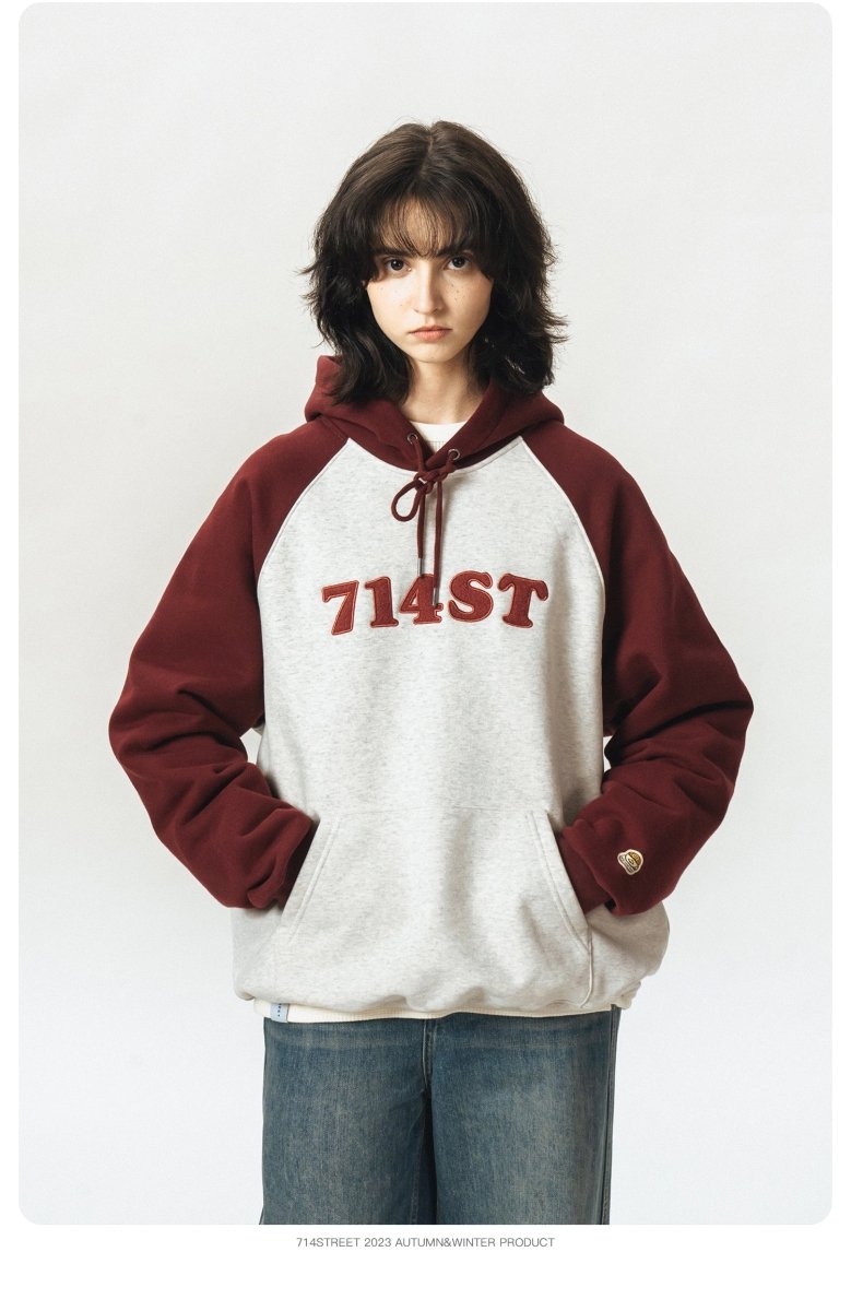 heavy weight Raglan hoodie N2556 - NNine