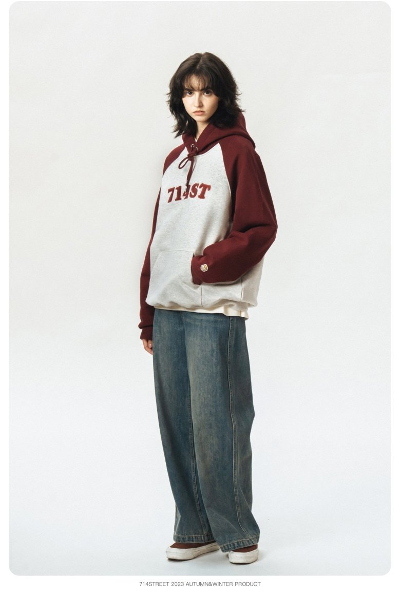 heavy weight Raglan hoodie N2556 - NNine