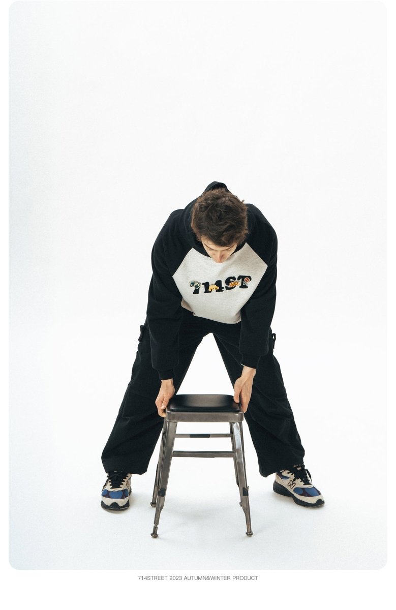 heavy weight Raglan hoodie N2556 - NNine