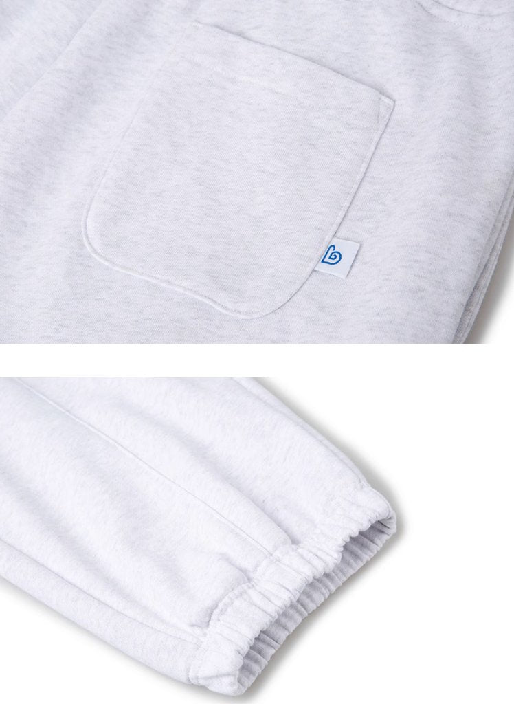 Heavyweight sweatpants with ribbing N85 - NNine