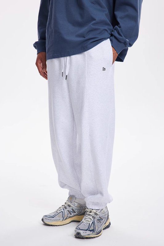 Heavyweight sweatpants with ribbing N85 - NNine