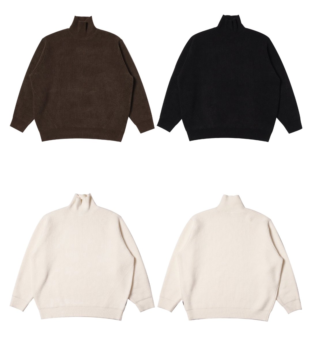 Heavyweight Turtle neck knit sweater N3031 - NNine
