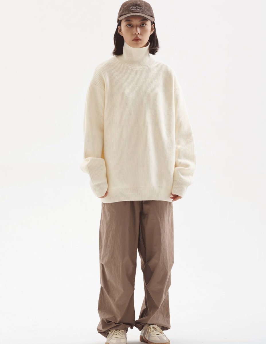 Heavyweight Turtle neck knit sweater N3031 - NNine