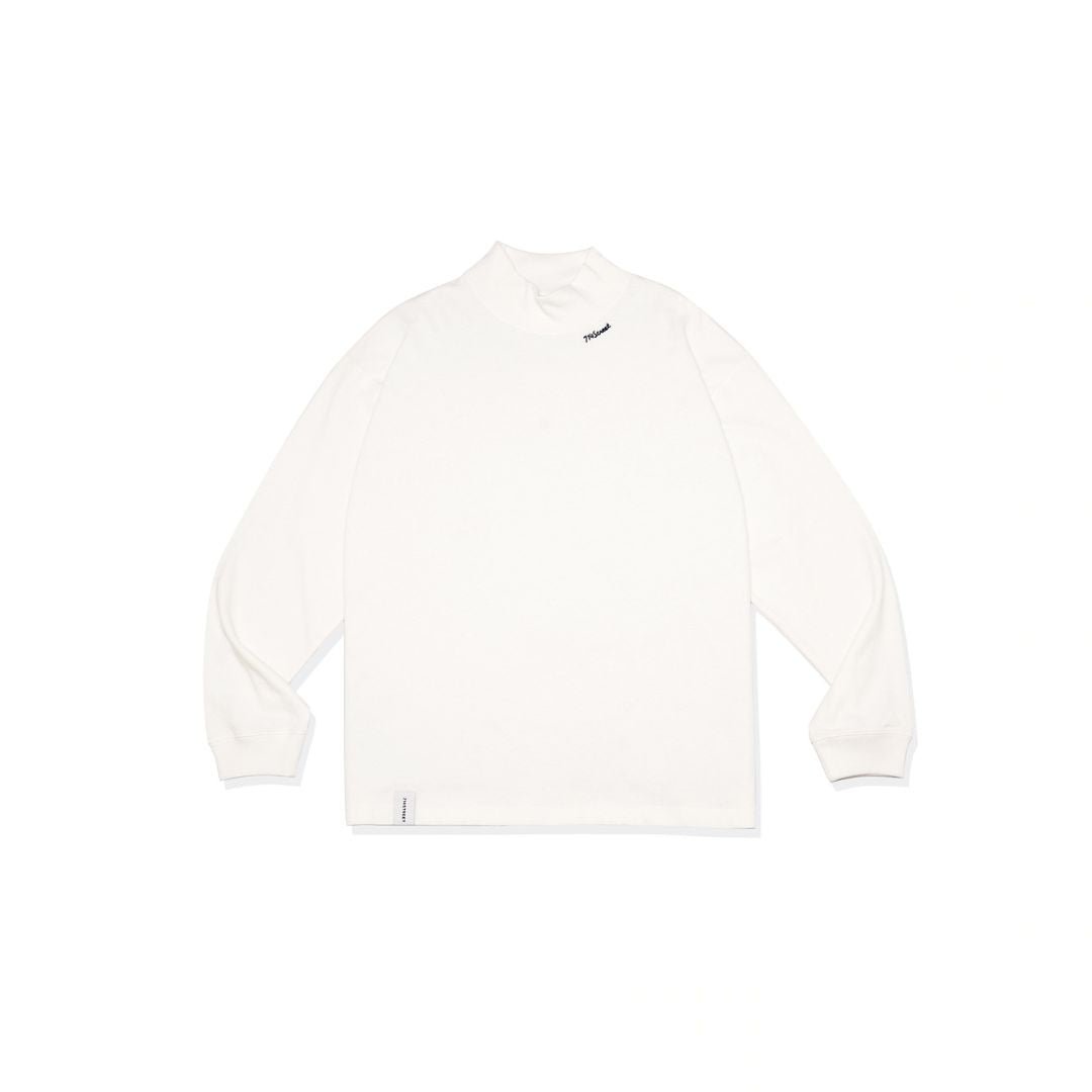 High neck logo long sleeve T-shirt N1268 - NNine