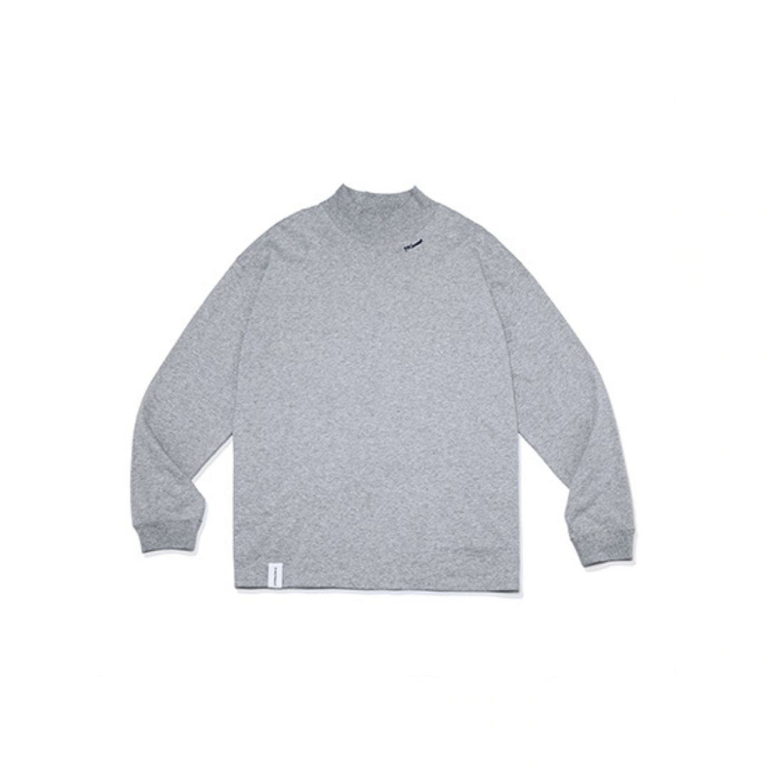 High neck logo long sleeve T-shirt N1268 - NNine