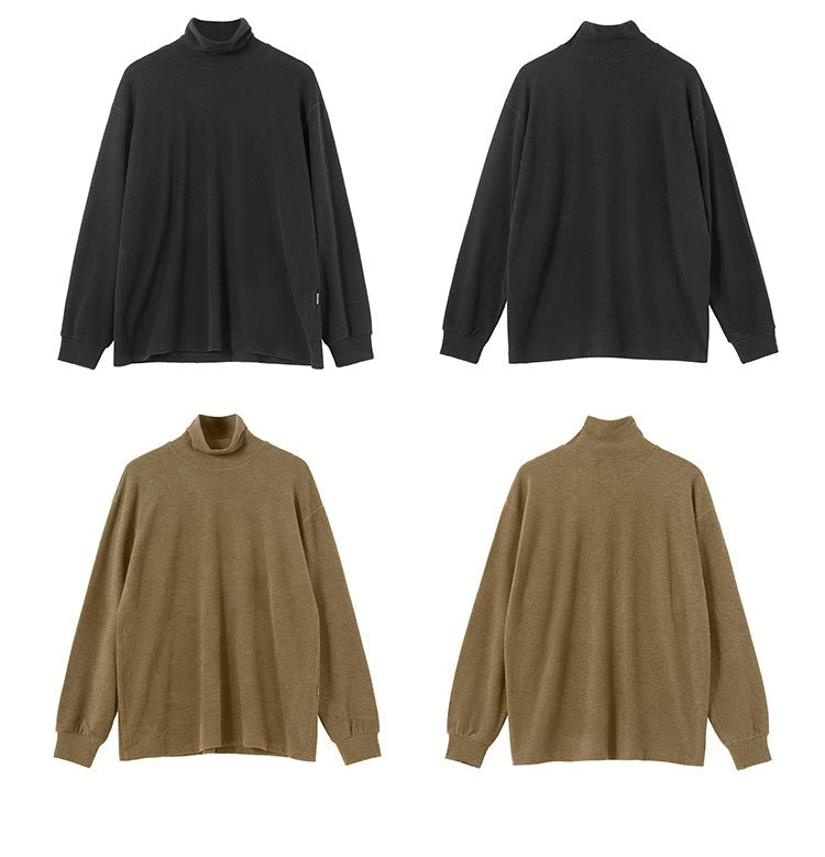 High neck long -sleeved T -shirt N2644 - NNine