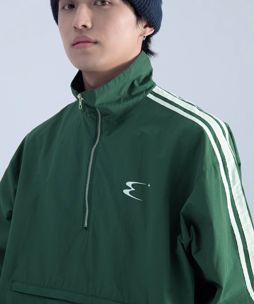 Kangaroo Pocket Half Zip Pullover N22 - NNine
