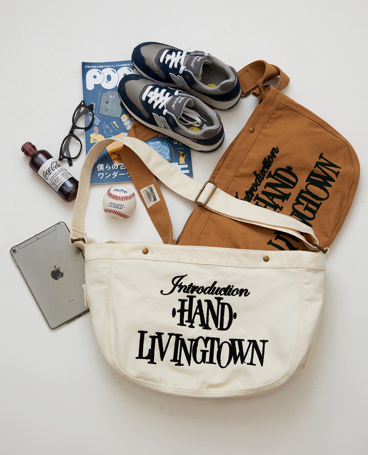 Logo shoulder tote bag N1037 - NNine