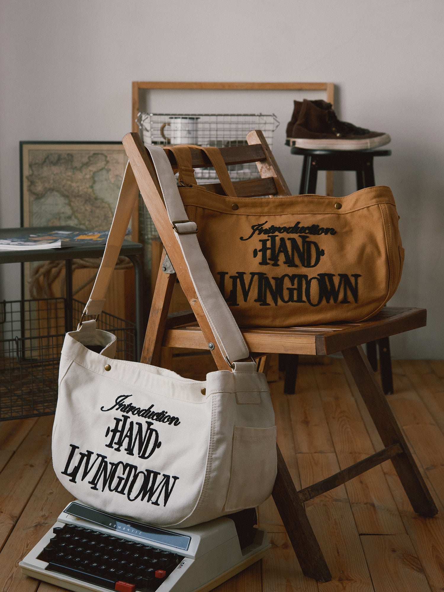 Logo shoulder tote bag N1037 - NNine