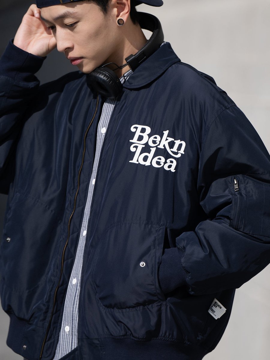Logo work jacket N2573 - NNine