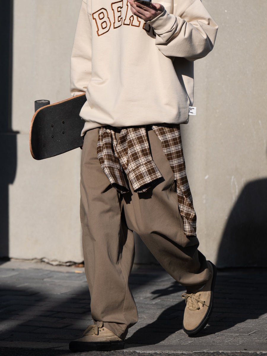 Loose -fit tailored pants N1806 - NNine