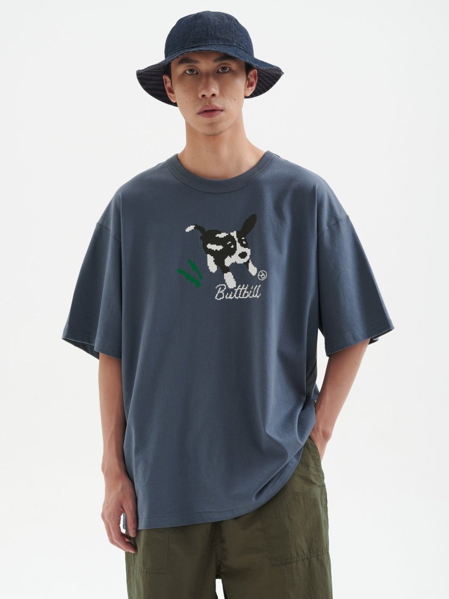 Loose print shirt WN216 - NNine