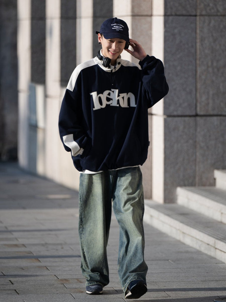 Loose straight pants / ワイドヘビーウエイトデニム WN271