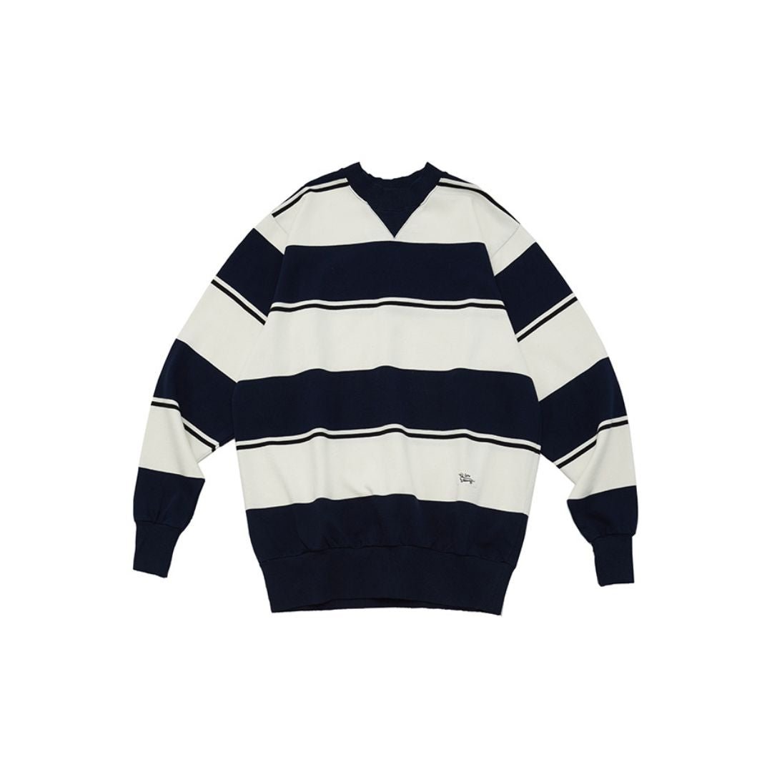 One Point Bicolor Border Sweat N1805 – NNine