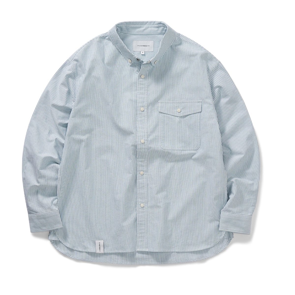 Oxford Striped shirt jacket N2323 - NNine
