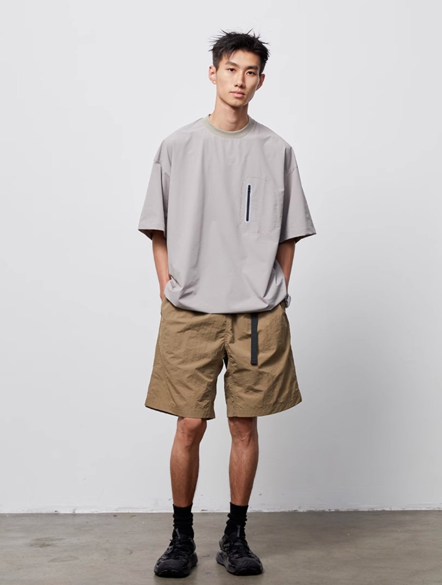【反射】Pocket T-shirt N181 - NNine