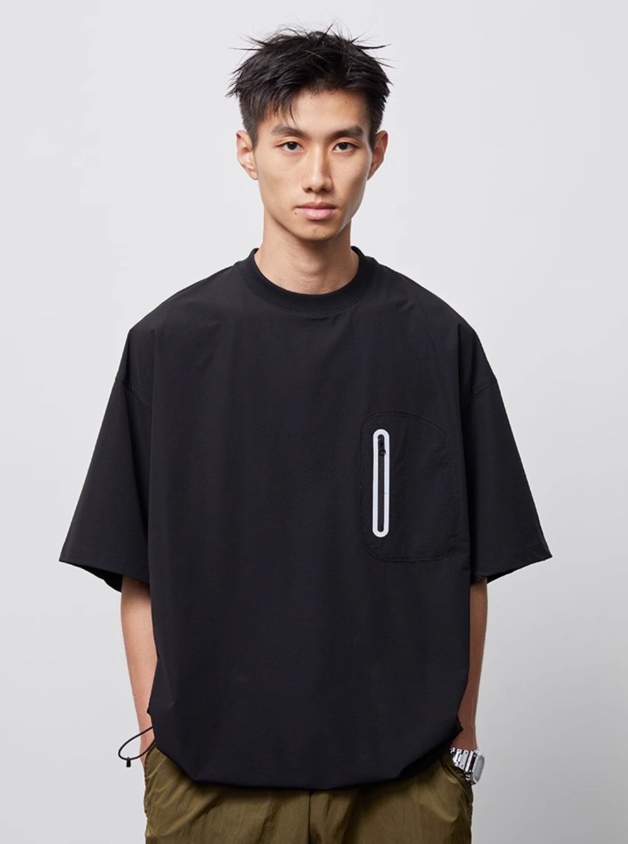 【反射】Pocket T-shirt N181 - NNine