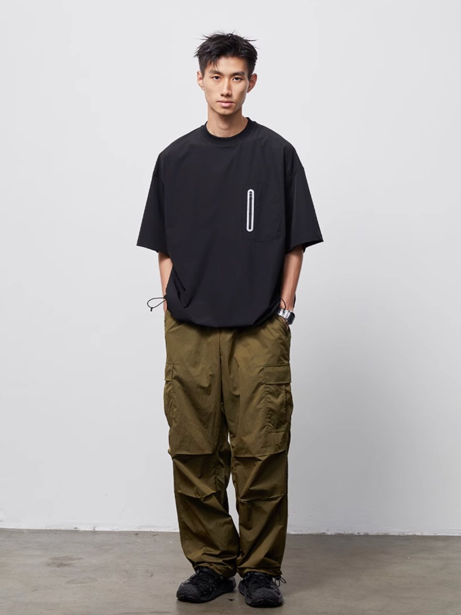 【反射】Pocket T-shirt N181 - NNine