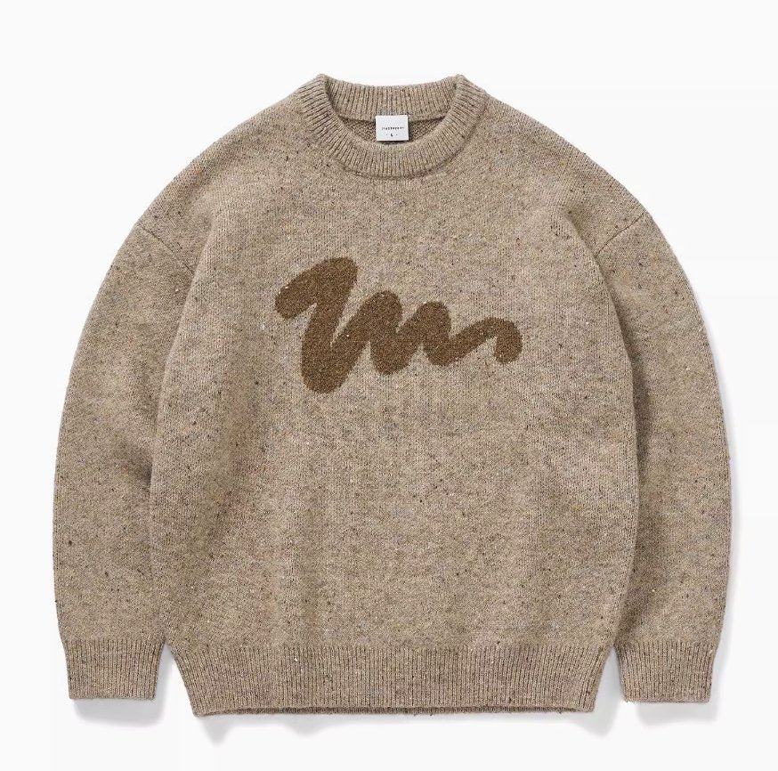 Print knit sweater N2486 - NNine