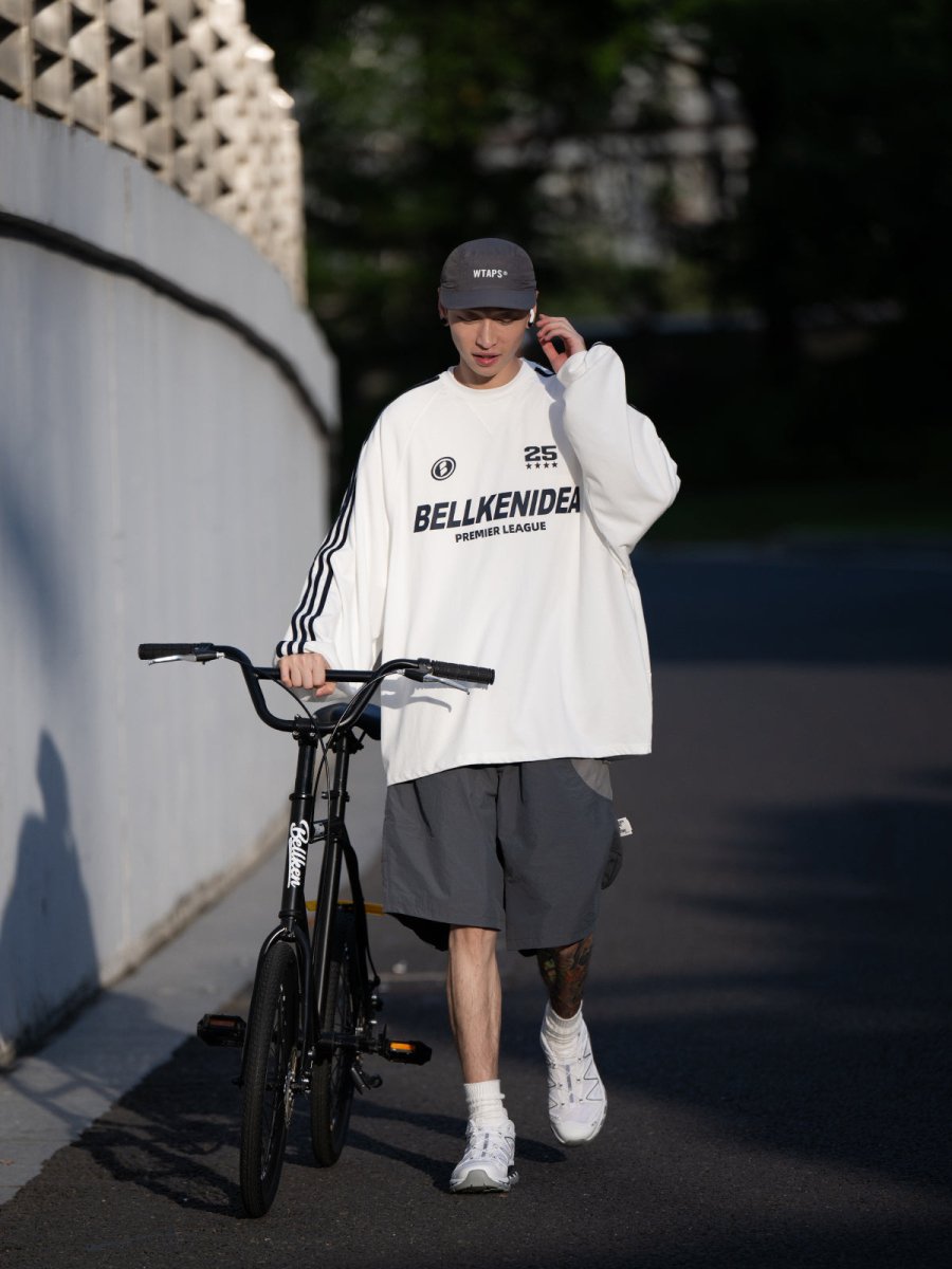 Raglan long-sleeved T-shirt WN279 - NNine