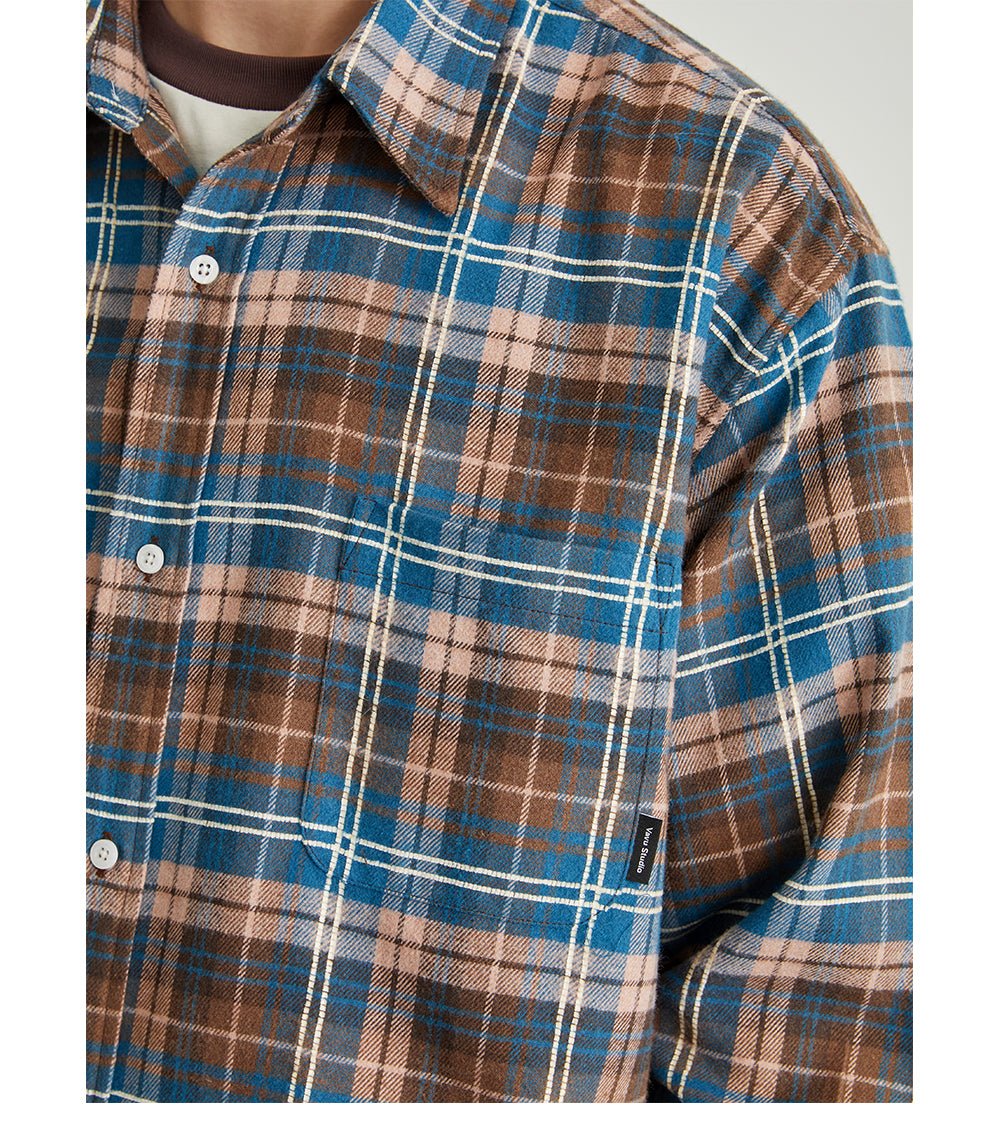 Retro check American shirt N186 - NNine