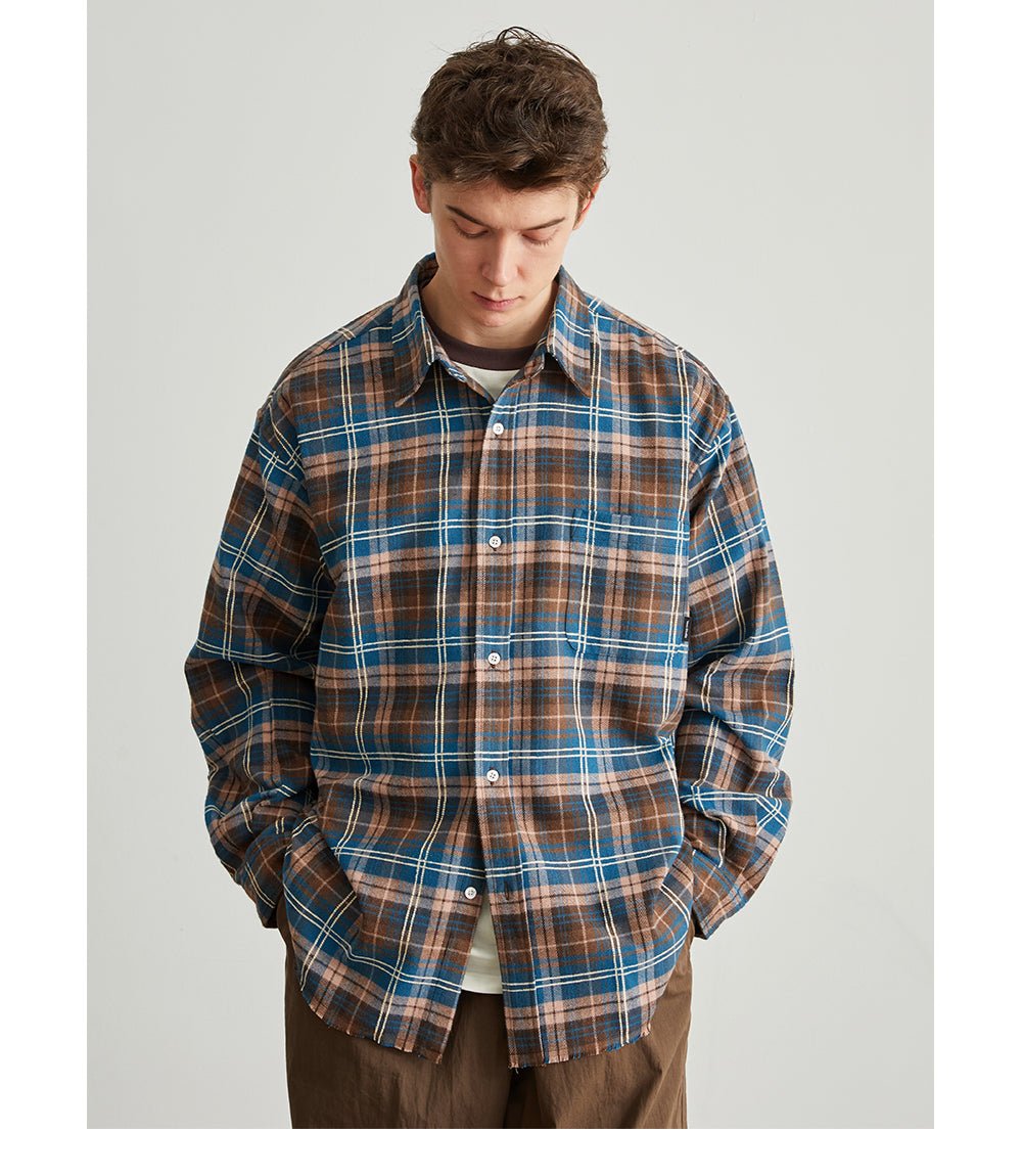 Retro check American shirt N186 - NNine
