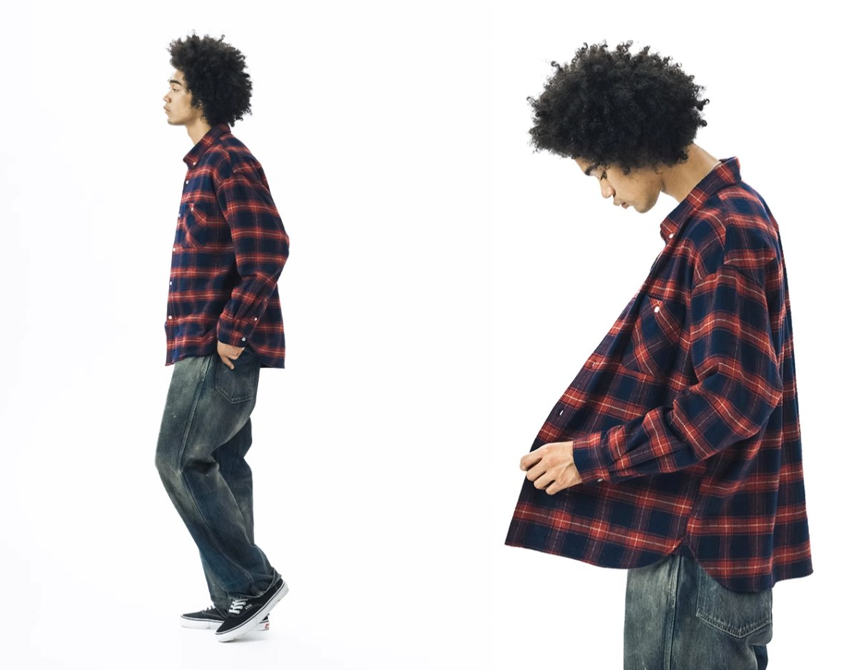 Retro check shirt N2360 - NNine