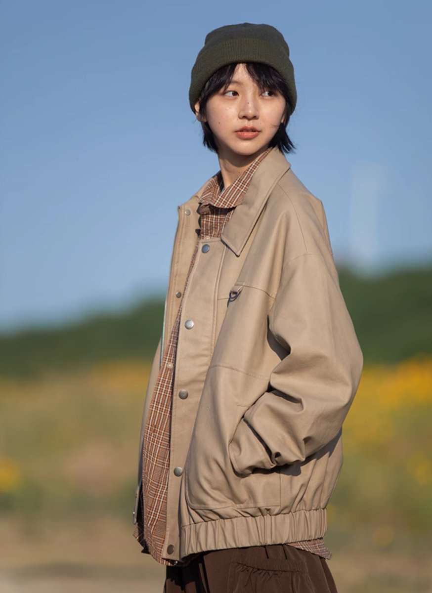 Retro leather jacket N3107 - NNine