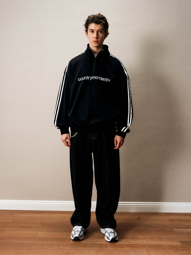 Side line logo half zip N1618 - NNine