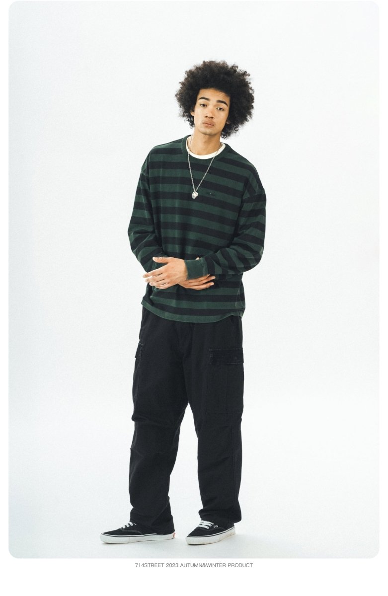 Side pocket straight pants N2518 - NNine