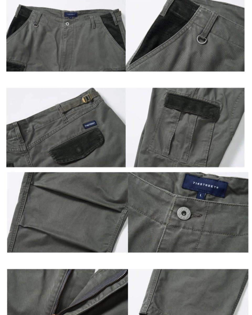 Side pocket straight pants N2518 - NNine