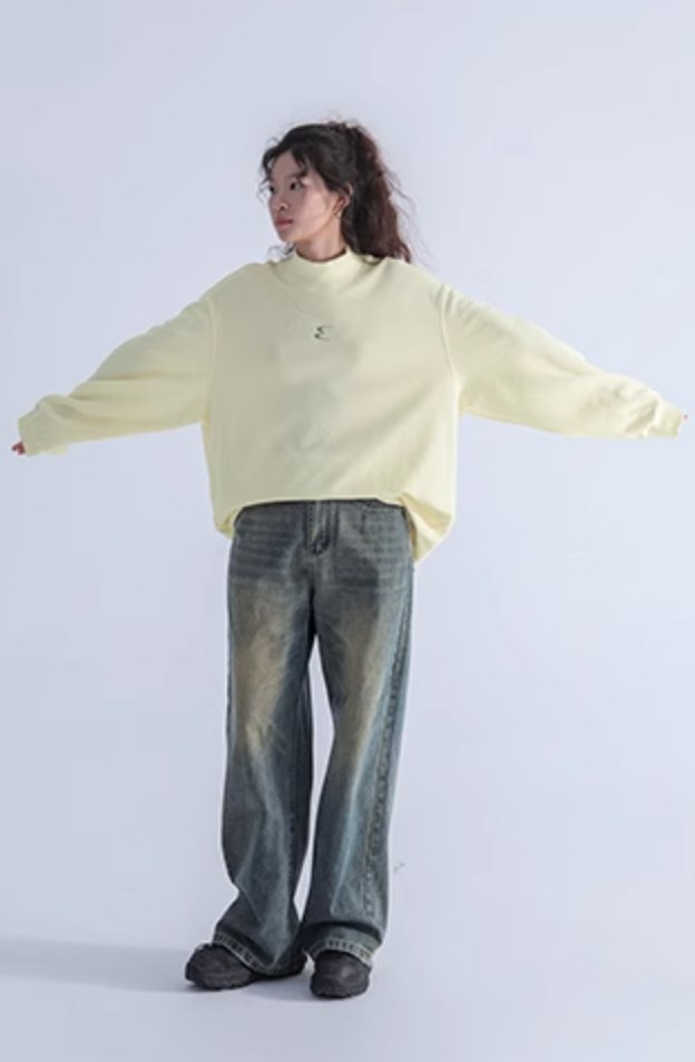 Soft mock neck knit N178 - NNine