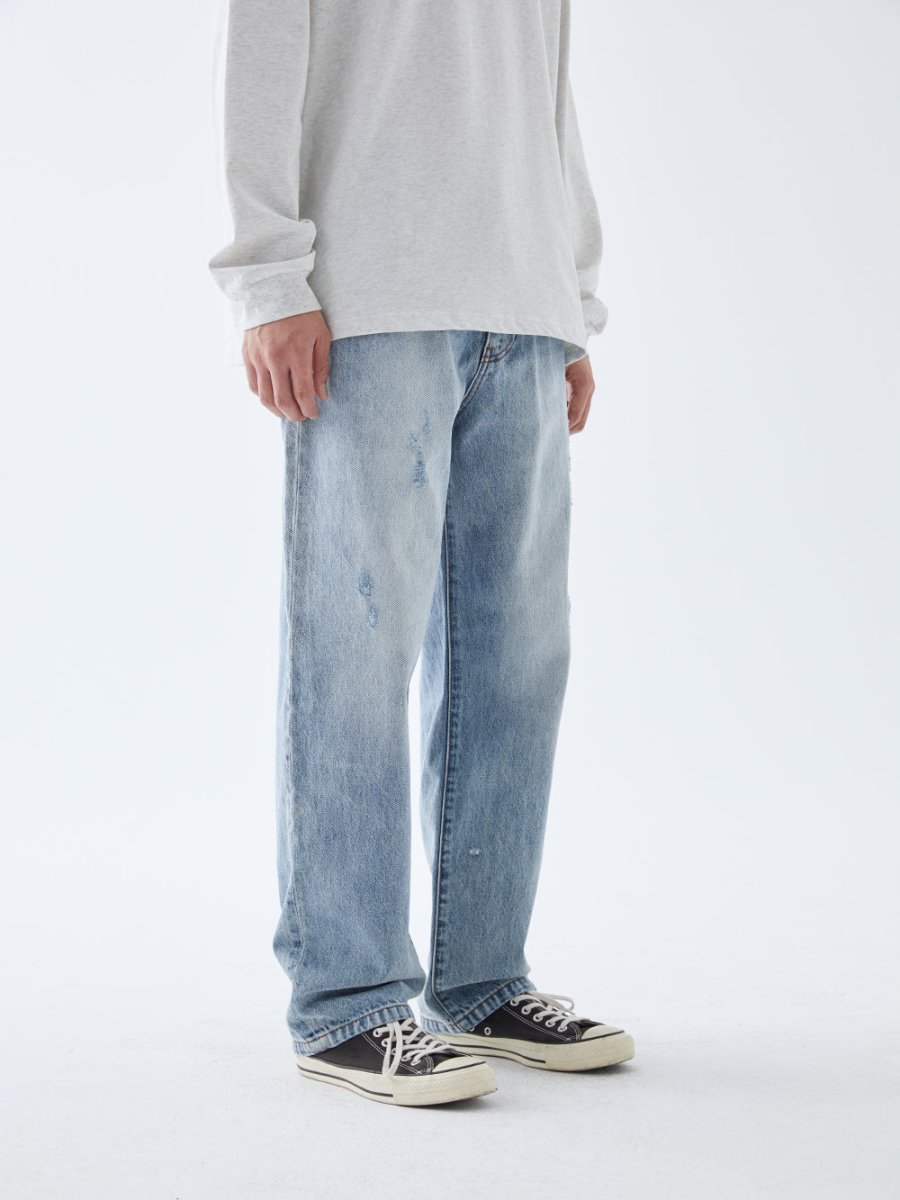 Straight retro decoenim pants N2763 - NNine