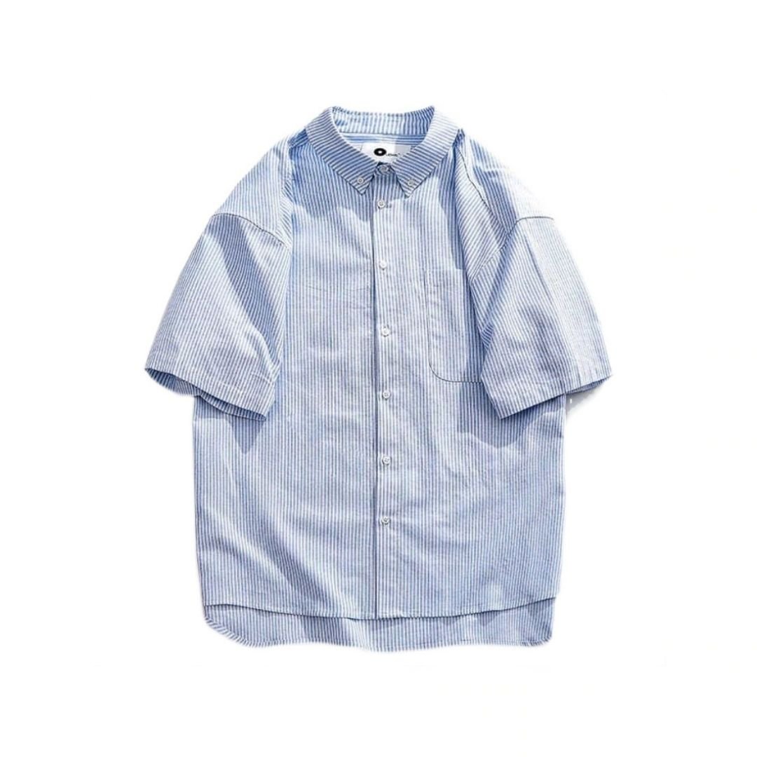 Striped summer shirt N209 - NNine